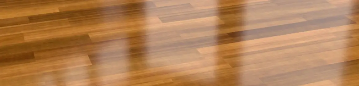 closeup of shiny wooden floor